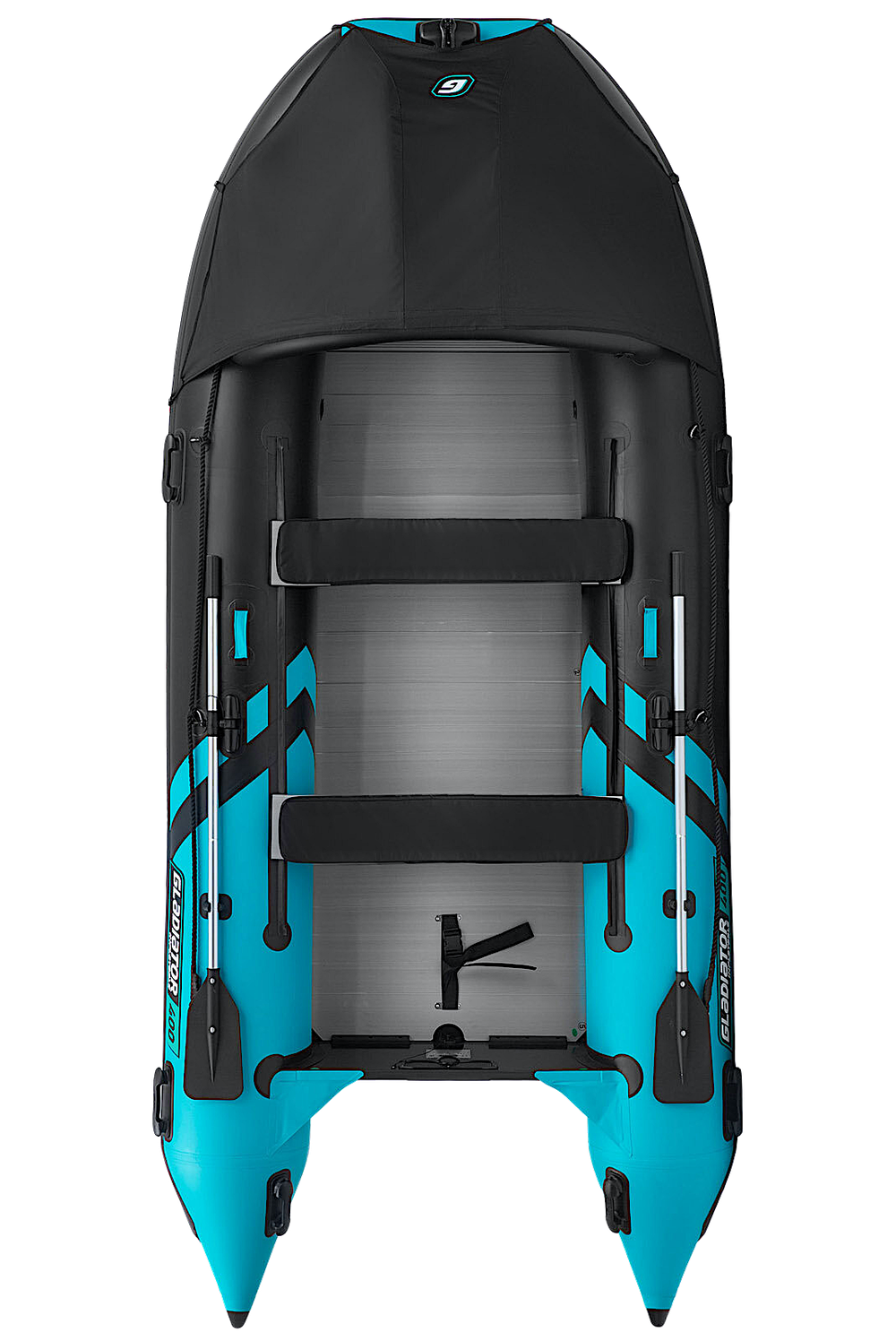 Лодка ПВХ Gladiator Active C400AL с алюминиевым полом -