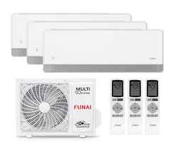 Мульти сплит-система Funai 3 x RAM-I-KMS30HP.W01/S / RAM-I-3OK80HP.02/U