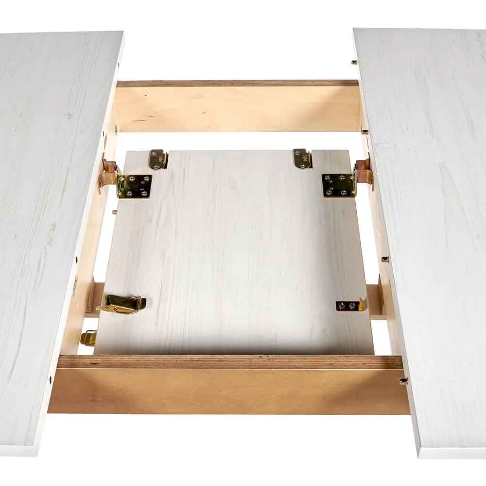 Стол Bradex Home Oslo раскладной 100-130x70x76см, Сосна Рандерс, орех миланский