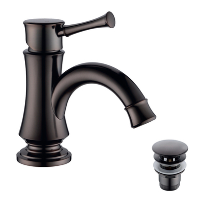 Смеситель Lemark Peretto LM6306RB для раковины черный кофе