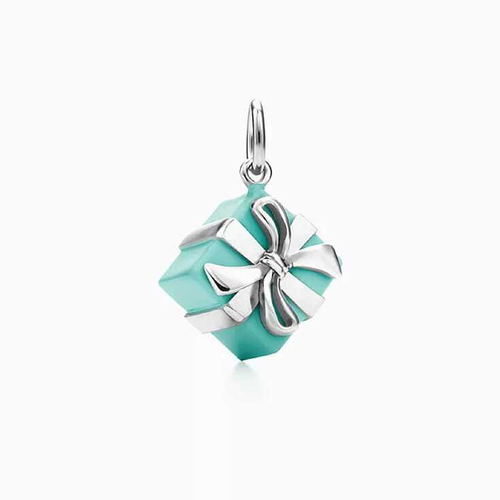 Подвеска "подарок" Из серебра 925 , Tiffany💠Box