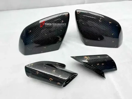 Карбоновые накладки на боковые зеркала для Lamborghini Huracan LP580 LP610 Evo Ламборгини Хуракан