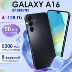 Восстановленный Смартфон Samsung Galaxy A16 4G 4/128Gb Global Blue Black