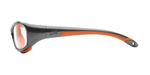 Спортивные очки с диоптриями Rec Specs / Slam / Shiny Grey / Orange / для подростков старше 10 лет