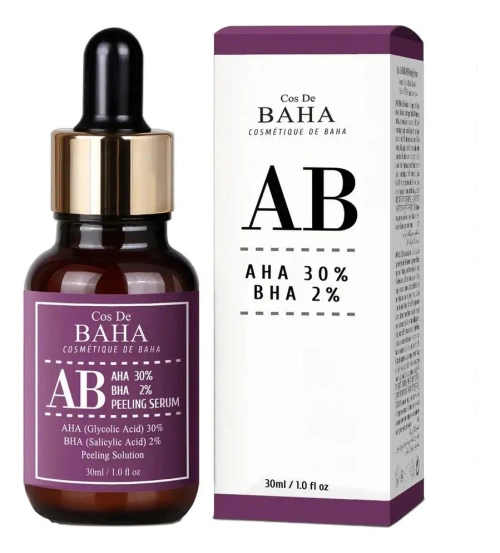 Cos de Baha Сыворотка для лица отшелушивающая -AHA/BHA AB Serum,30мл