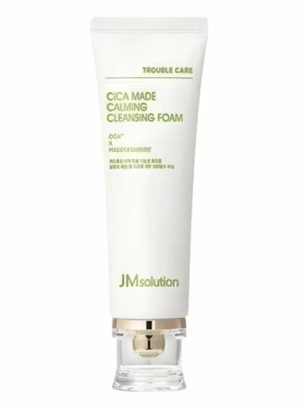 JMsolution Cica Made Calming Cleansing Foam, 120ml Успокаивающая пенка для умывания с центеллой