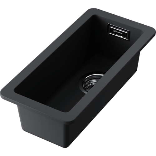 Мойка кухонная Omoikiri Kata 20-U-BL Artgranit, черный