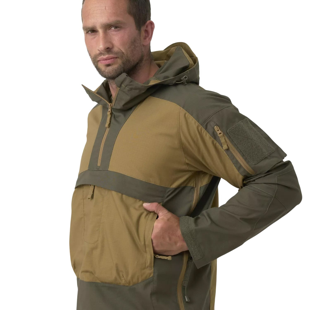 Куртка-анорак Helikon-Tex Tracer Anorak Jacket - Polycotton Stretch Ripstop Olive Green