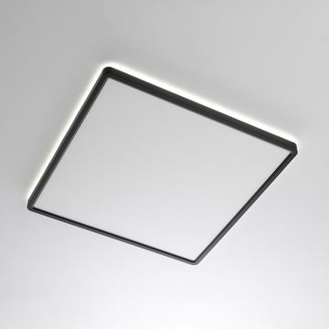 Настенно-потолочный светодиодный светильник с пультом 40W+10W 3000К-5500К CL749K401 чёрный NORMA Citilux
