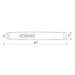 Привод AXL20DGS размеры 2