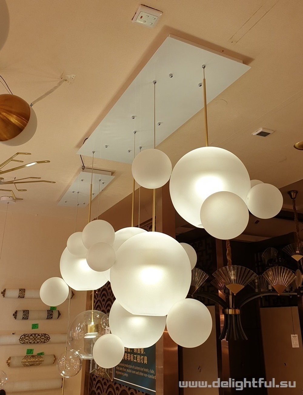 бра Bolle Frozen wall  lamp  by Giopatto