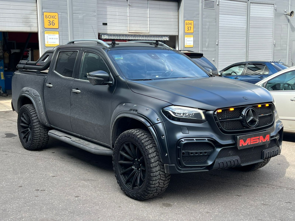 Роллета механическая на пикап Mercedes-Benz X-класс (крышка кузова )