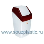Контейнер для мусора ХАПС 7л. Беж.мрамор 0,37,21х0,2м