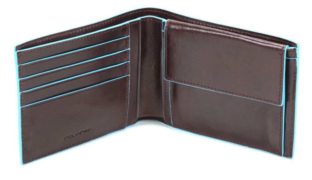 Кошелек Piquadro Blue Square коричневый телячья кожа (PU257B2/MO)