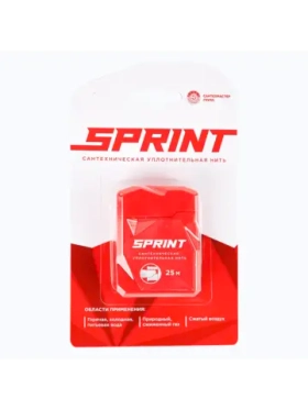 Уплотнительная нить Sprint 25м бокс, блистер 61010