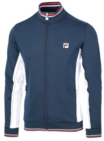 Мужская теннисная кофта Fila Jacket Tony M - peacoat blue