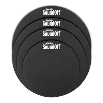 Набор тренировочных заглушек (12", 13", 14", 16") Evans SO-2346 SoundOff Standard