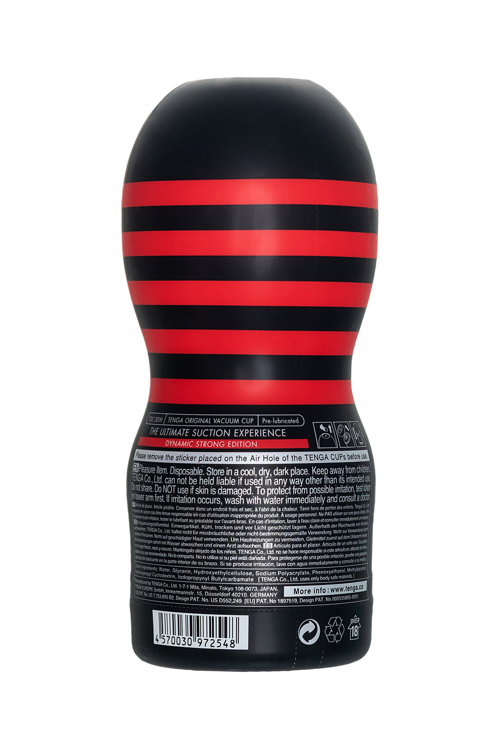 Мастурбатор Tenga Original Vaccum Cup Hard Глубокий Ротик черный