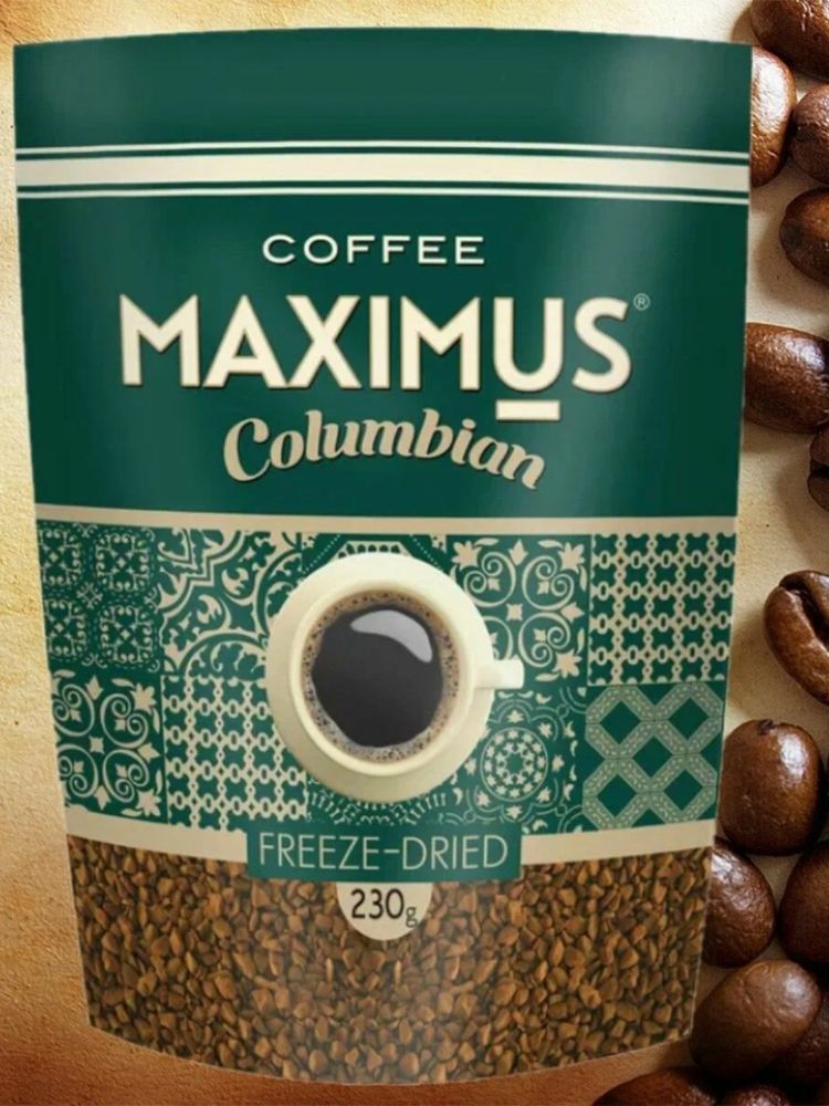 Кофе растворимый Maximus Columbian 230 г