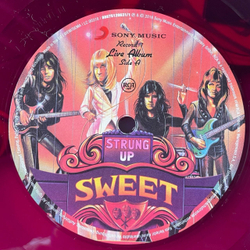 Винтажная виниловая пластинка LP Sweet Strung Up (Germany 2016) (Purple Vinyl) Fox On The Run