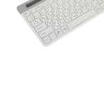 Клавиатура A4Tech Fstyler FBK25 (мембранная, беспроводная 2.4 GHz, Bluetooth) белая, slim