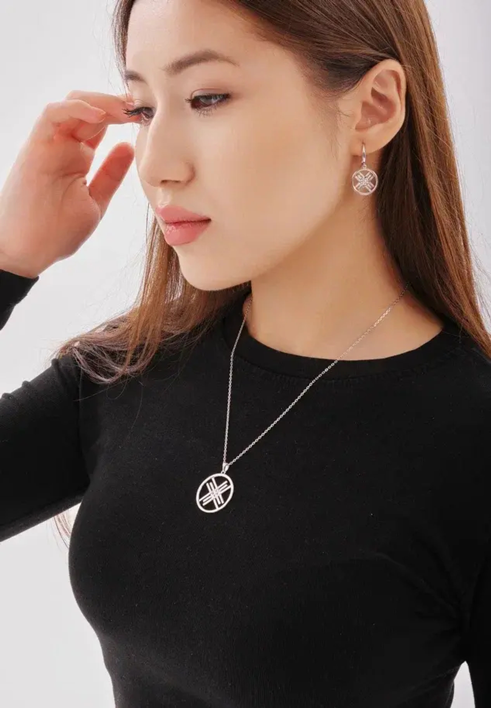 Серьги SHANYRAQ SILVER