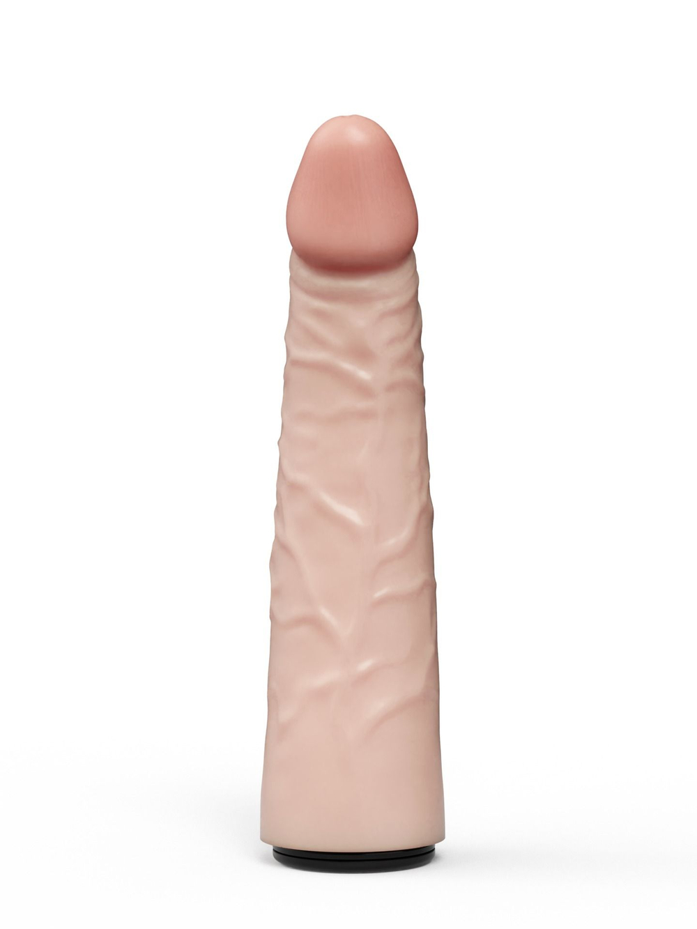 Пояс-трусики с 2 насадками Exotic-Alice - 18 и 10,5 см. (Цвет: телесный с черным)