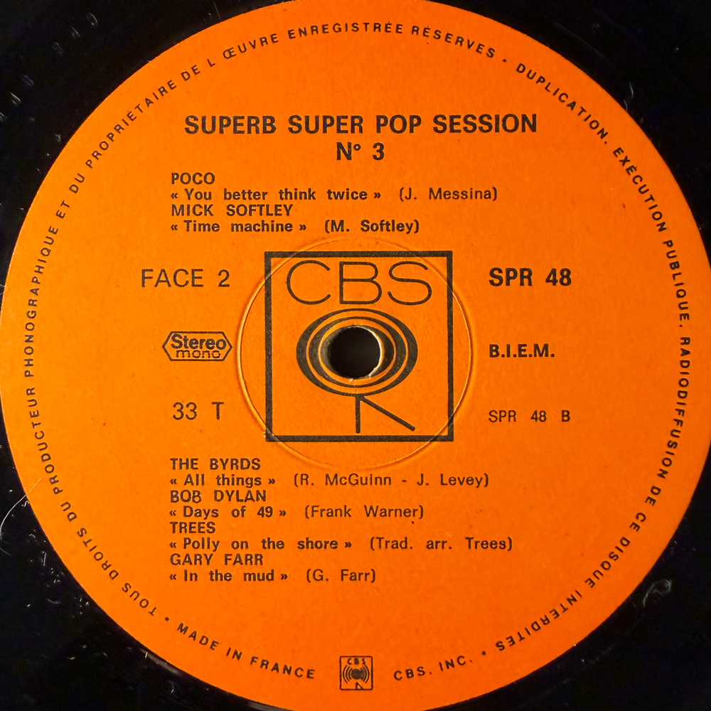 Сборник Superb Super Pop Session N°3 2LP (Франция 1970г.)