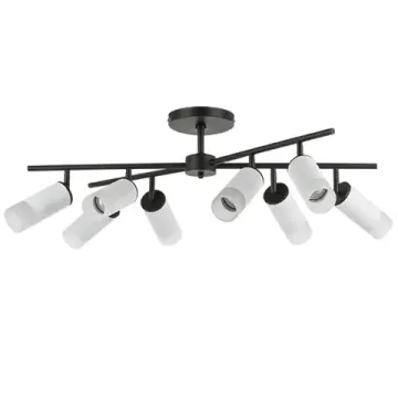 Люстра потолочная 8*GU10 LR7283681 белый/черный Rullo Lightstar