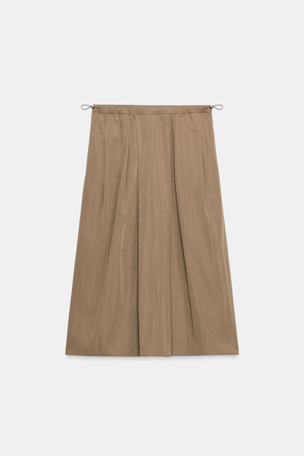 ЮБКА МИДИ СО СКЛАДКАМИ — ZW COLLECTION — ZARA