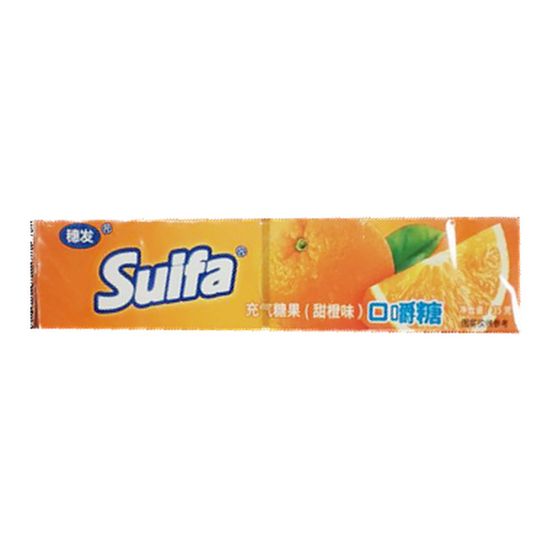 Конфета жевательная Suifa со вкусом Апельсина, 35 гр (Китай)