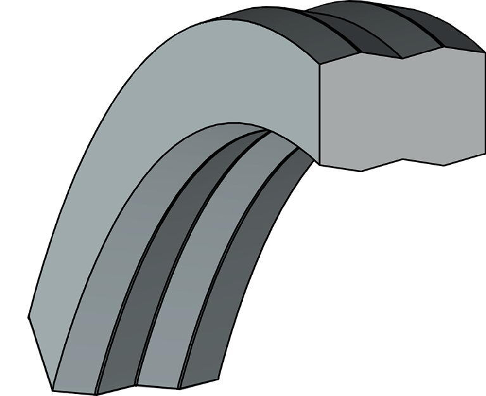 A406-141 Статическое уплотнение 141-131,1-7,8