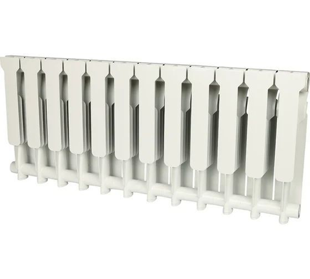 Алюминиевый радиатор ROMMER Profi 350 AL350-80-80-080 12 секций RAL9016 86624