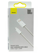 Usb Кабель-зарядка TYPE-C Baseus Dynamic Series 100W 1м (CALD000602) белый